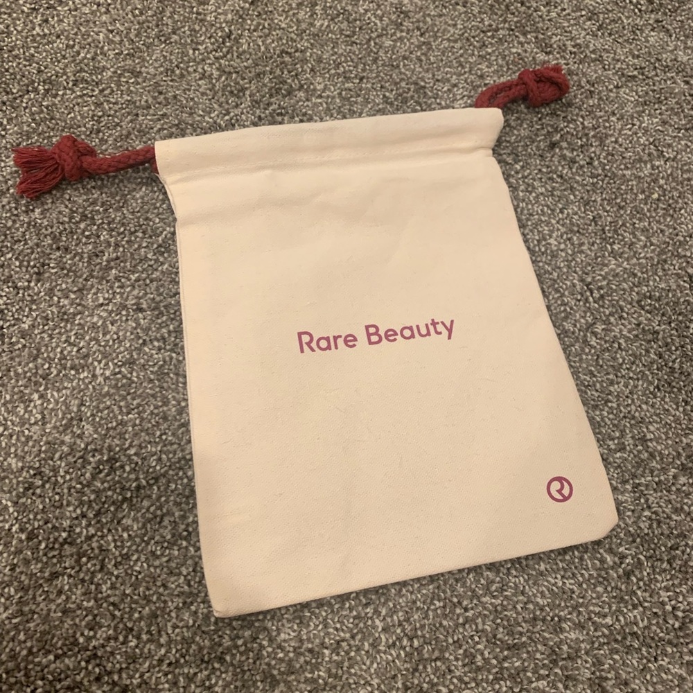Rare beauty drawstring bag